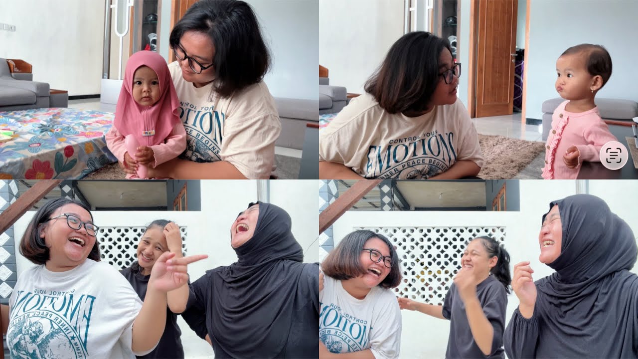 YA ALLAH NOY KOK GEMES BANGET PAKEK KERUDUNG CROP TOP 🥰🤭 BTS AT LEAST BARENG MBAK INDAH ❤️