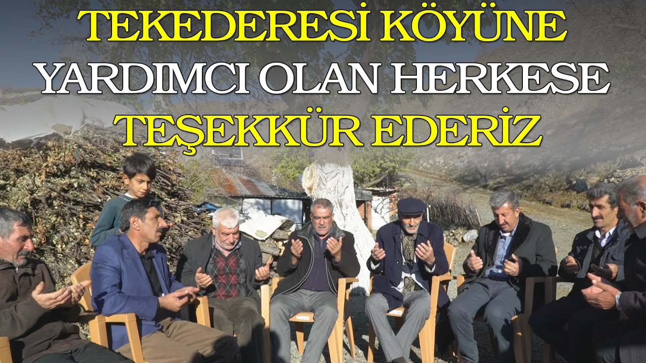 Malatya Pütürge - Tekederesi Köyü