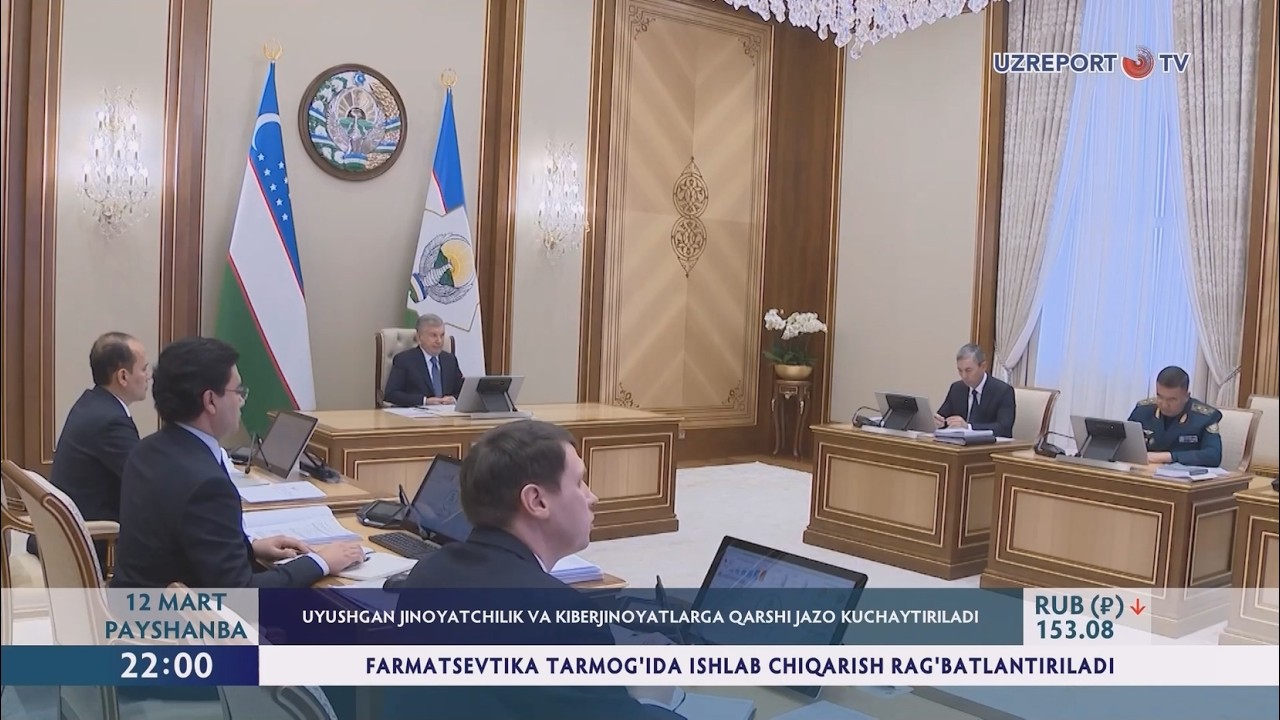 Uyushgan jinoyatchilik va kiberjinoyatlarga qarshi jazo kuchaytirildi
