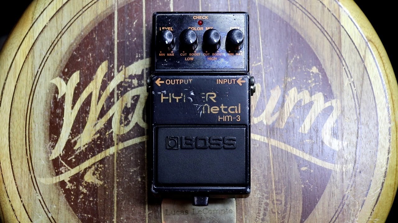 Worst Guitar Pedals Ever: Boss Hyper Metal HM-3 Distortion Pedal