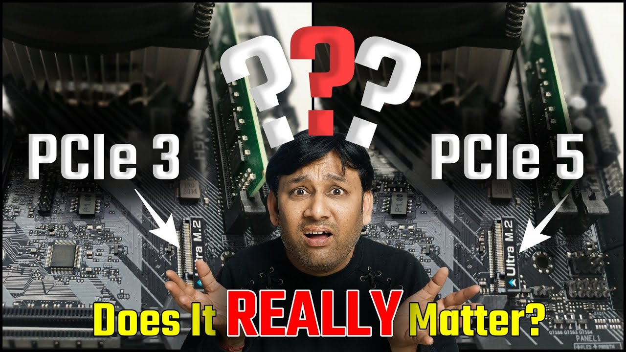 PCIe Explained: Generations, Slots & What You NEED to Know! @technoBaazi 