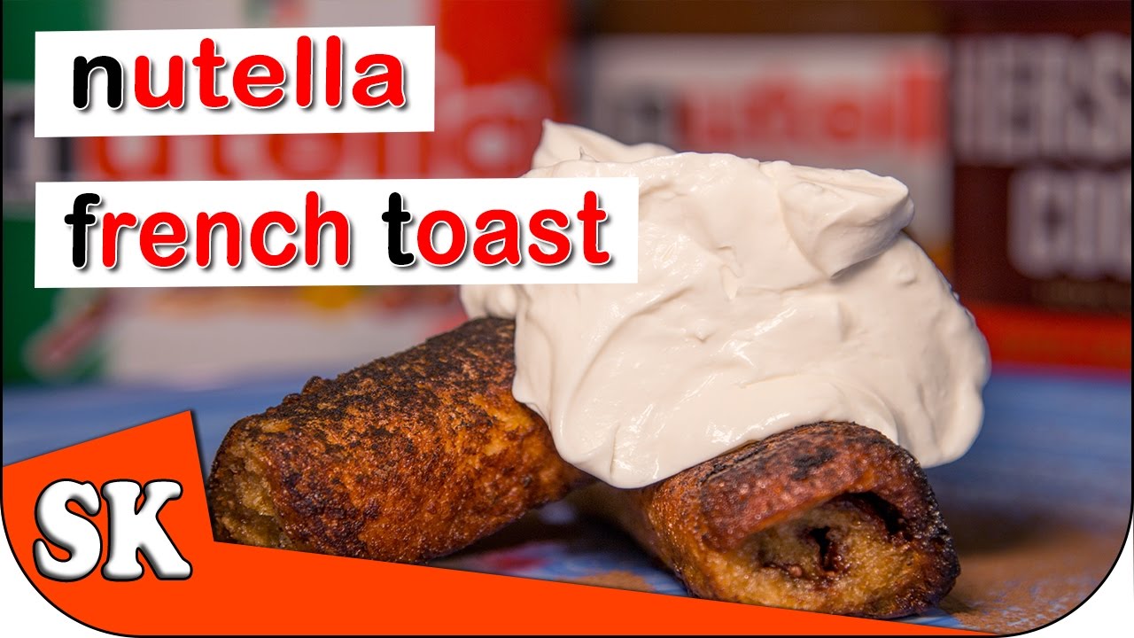 NUTELLA FRENCH TOAST ROLLS