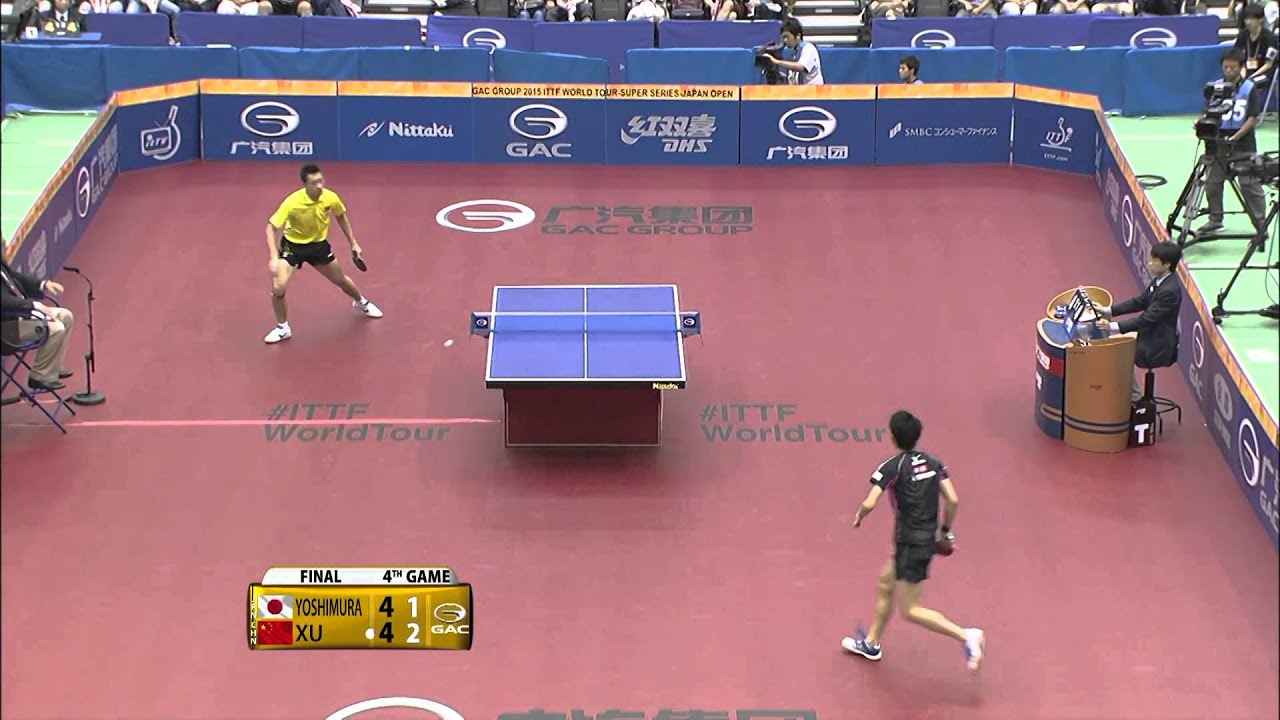 2015 Japan Open MS-F Maharu Yoshimura - Xu Xin (full match|short form in HD)