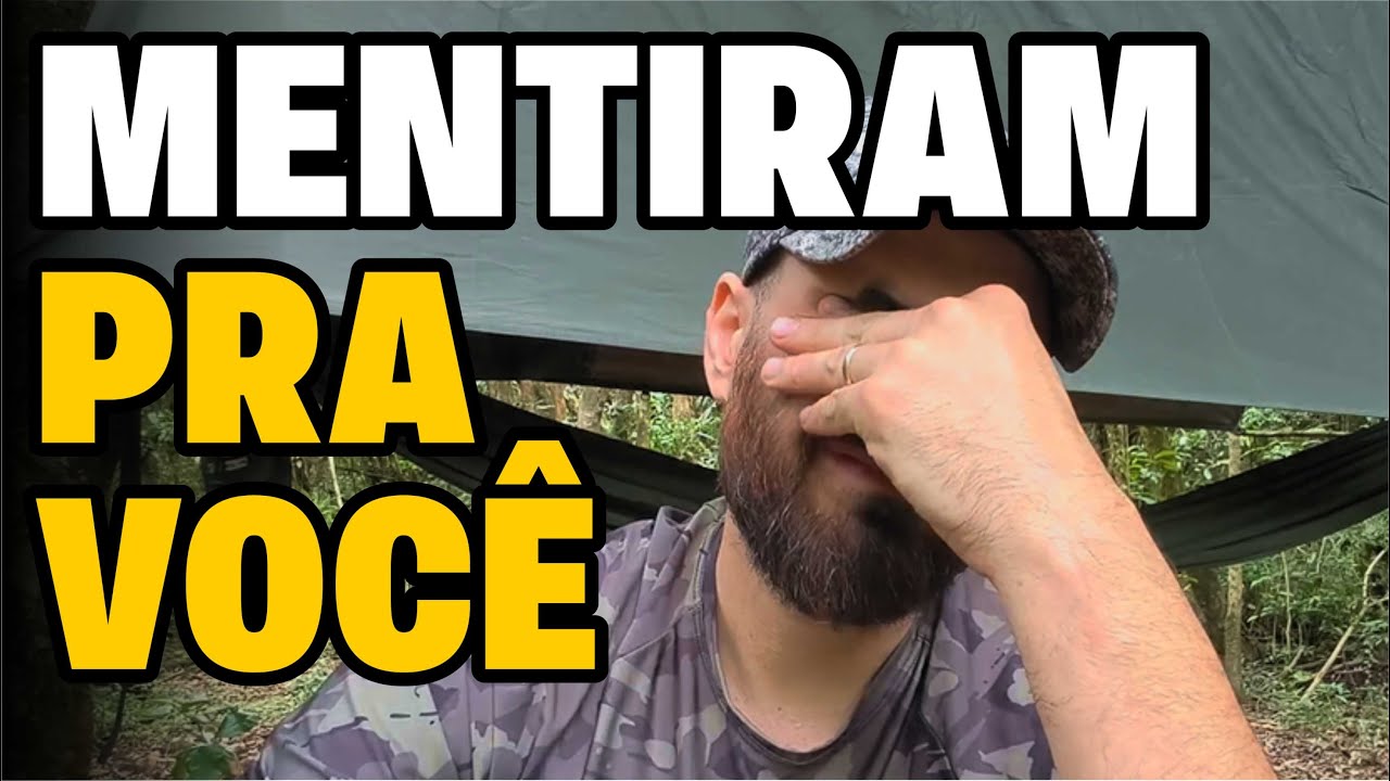 NÃO CAIA NESSA! 7 Mitos sobre ACAMPAR com Rede e LONA!