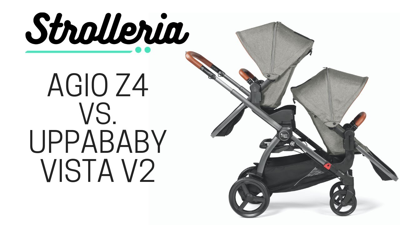 Agio Z4 vs. UPPAbaby VISTA V2 Stroller Comparison