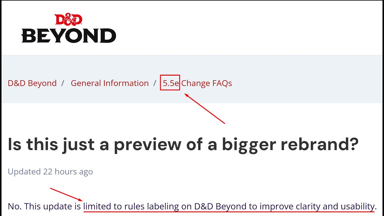 🧿D&D 5.5E is Officially Here (kinda)