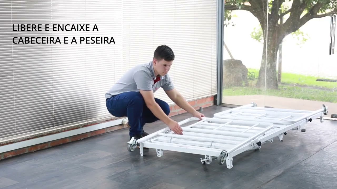 PILATI   Cama Evolution 2 Manivelas Dobrável   Funcionalidades2