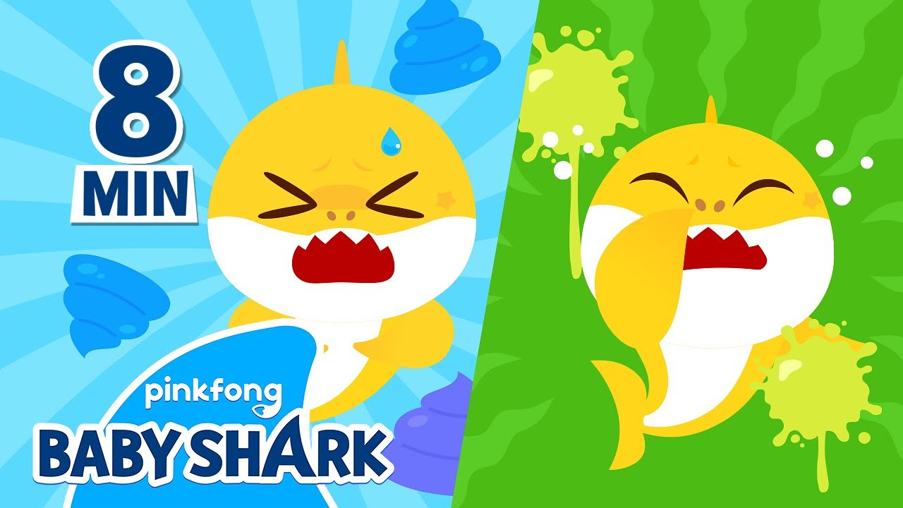 🤔How Does Our Body Work? | Poo and Pee, Boogers, and Fart | +Compilation | Baby Shark Official