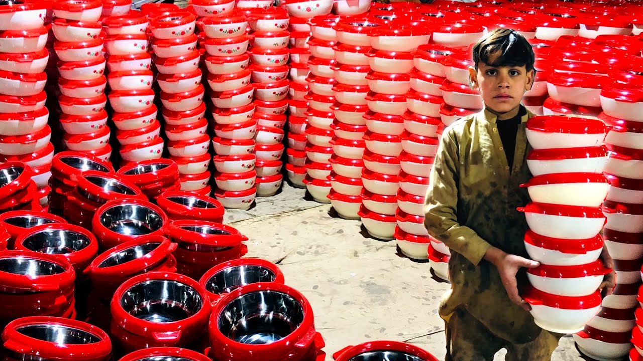 Mass Production of High Quality Plastic Hotpots | How Hotpots are Made