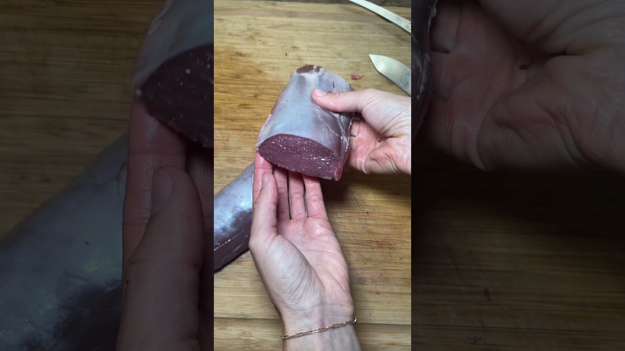 Deer Backstrap Cleanup #shorts