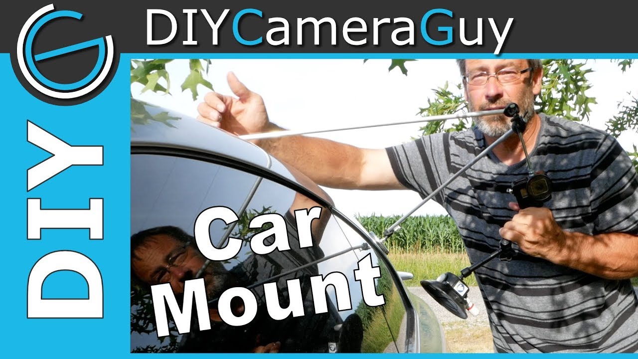 Camera car side mount for Drifting (DIY)