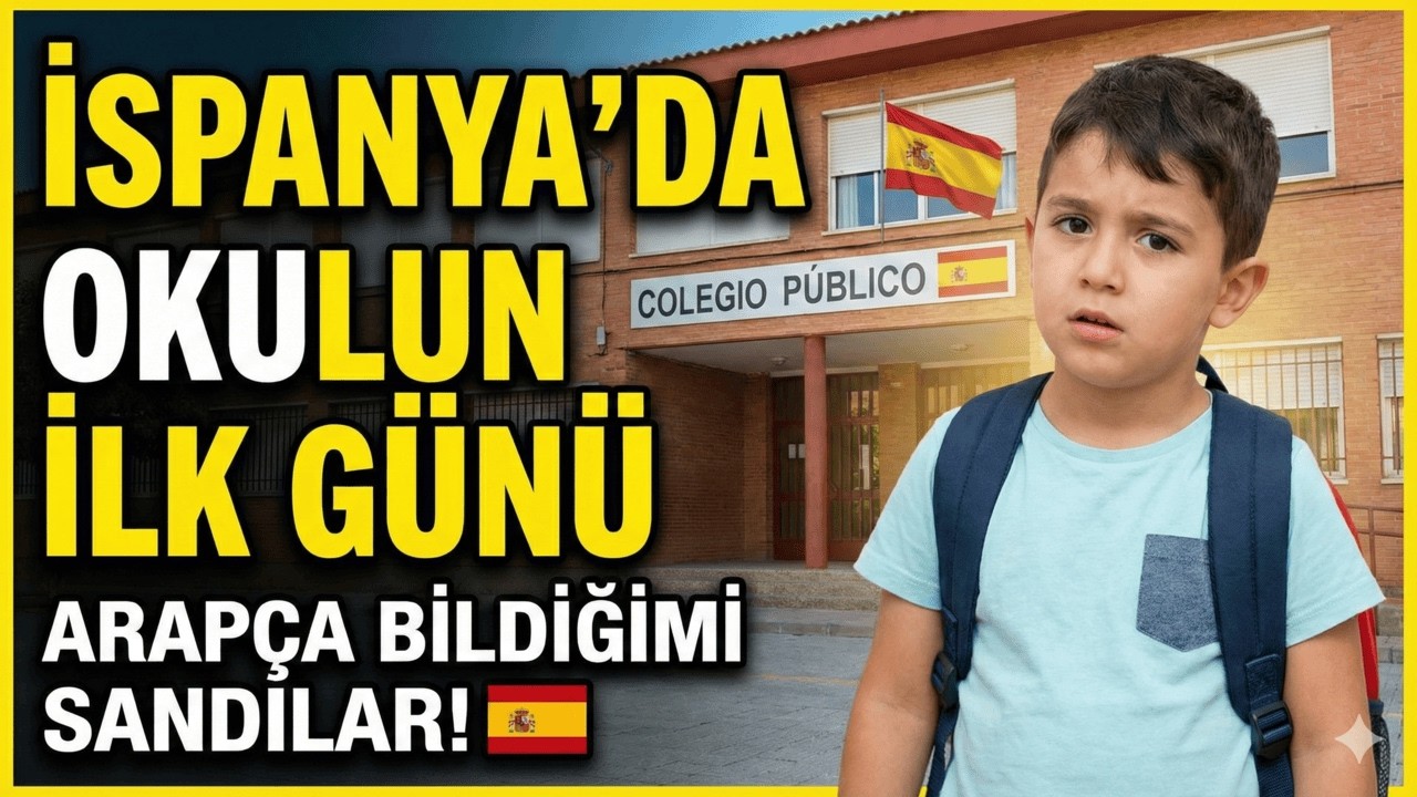 İspanya'da Okulun İlk Günü: 