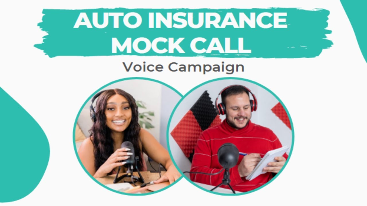 Auto Insurance Mock call // Voice Campaign // Call Center // #learnitaway  / Recording # 1