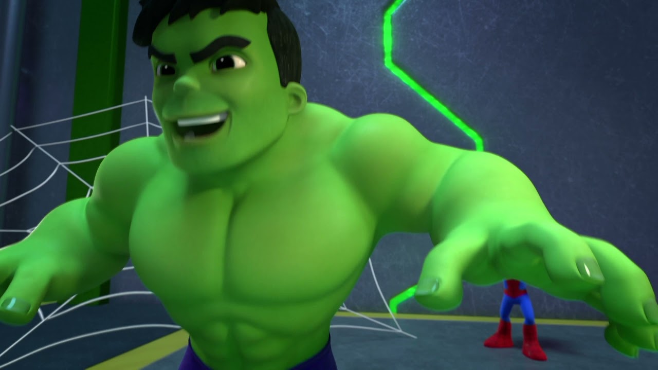 Yardımcı Hulk🤓💪 | Marvel Spidey ve İnanılmaz Arkadaşları | @DisneyPlusTR