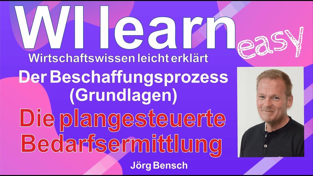 Die plangesteuerte Bedarfsermittlung