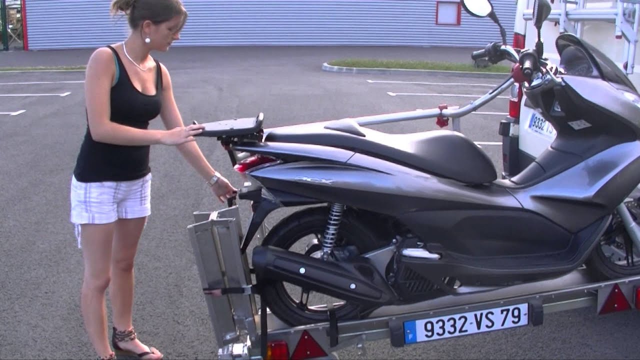 support de moto & scooter pour fourgon aménagé