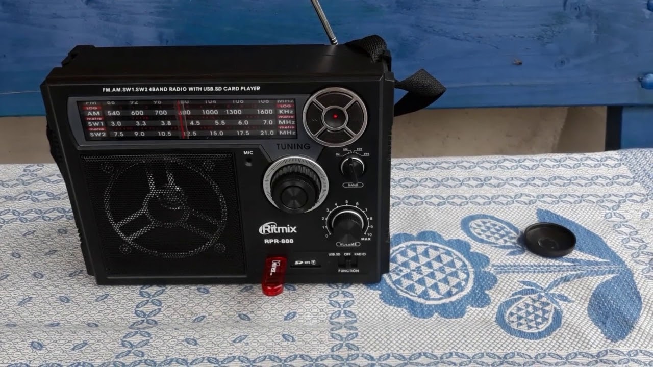 Обзор на радиоприёмник Ritmix RPR-888