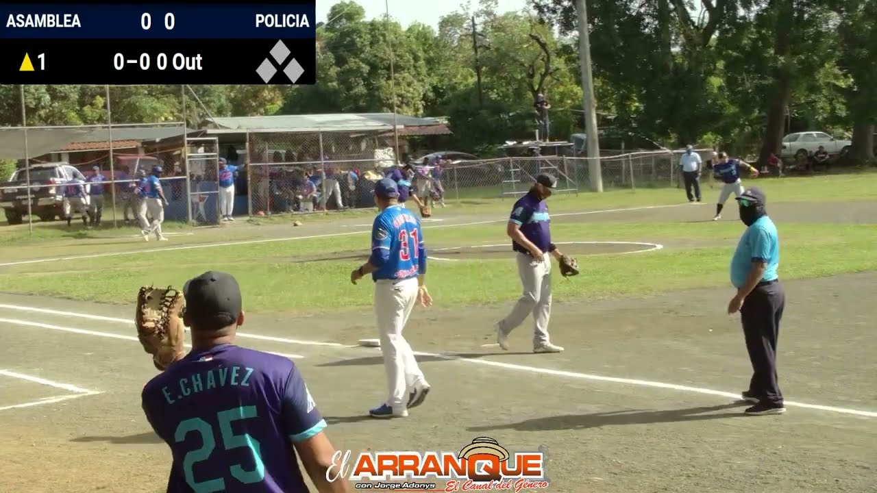 SEMIFINAL LA ASAMBLEA VS POLICIA GUBERNAMENTAL SOFTBOL CLUB TRONOSA LAS TABLAS.