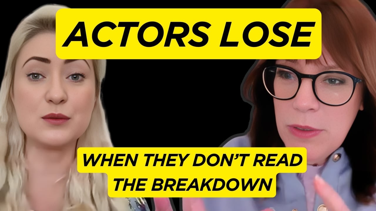 YOUR FREE ACTING CLASS - Why 70% of Actors Don’t Book