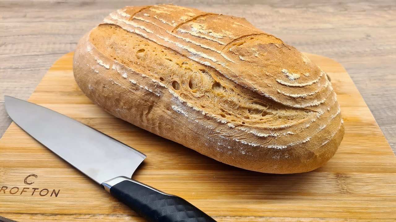 Előtésztás fehér kenyér /@TTkonyhája