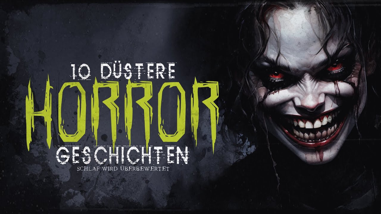 10 düstere Horror-Geschichten ◈ Creepypasta german Deutsch [Horror Geschichte Hörbuch]