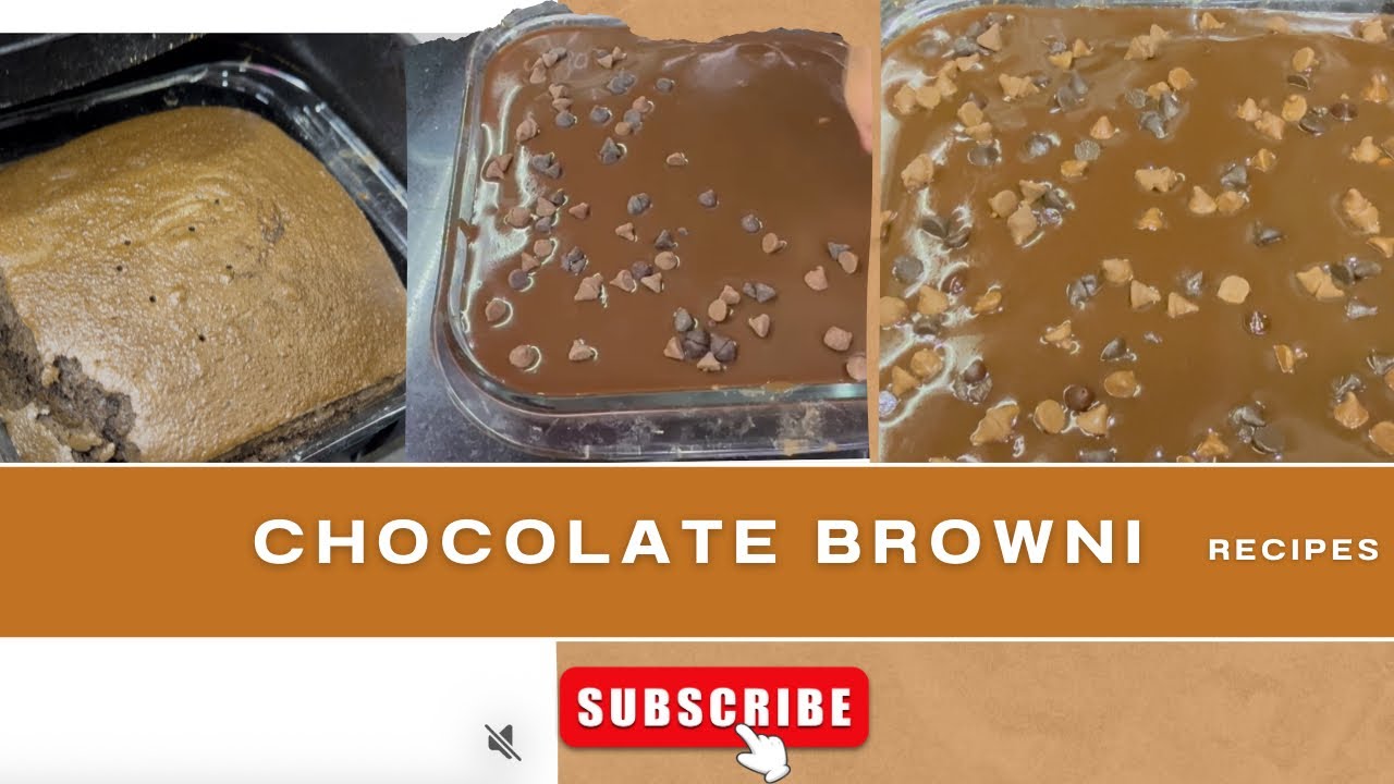 Chocolate Fudge Brownie | Mouth watering chocolate brownie | yumii and tasty 🤤 