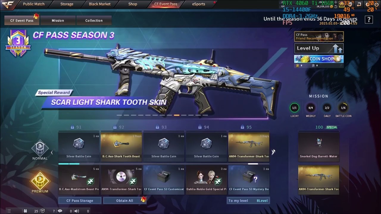 CF Event Pass Season 3 - Tropical Getaway - overview only |  CF West  |