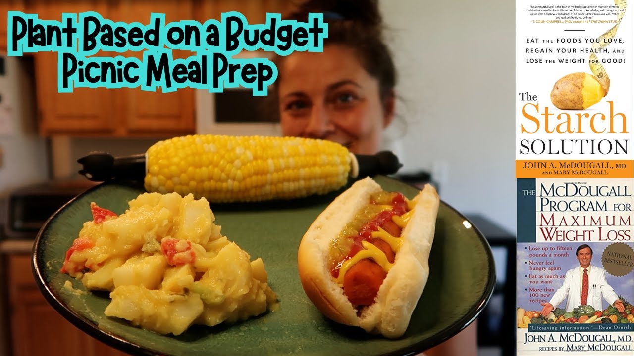 Plant Based on a BUDGET Meal Prep! (Starch Solution/McDougall Maximum Weight Loss)