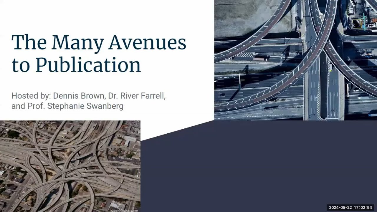 The Many Avenues to Publication