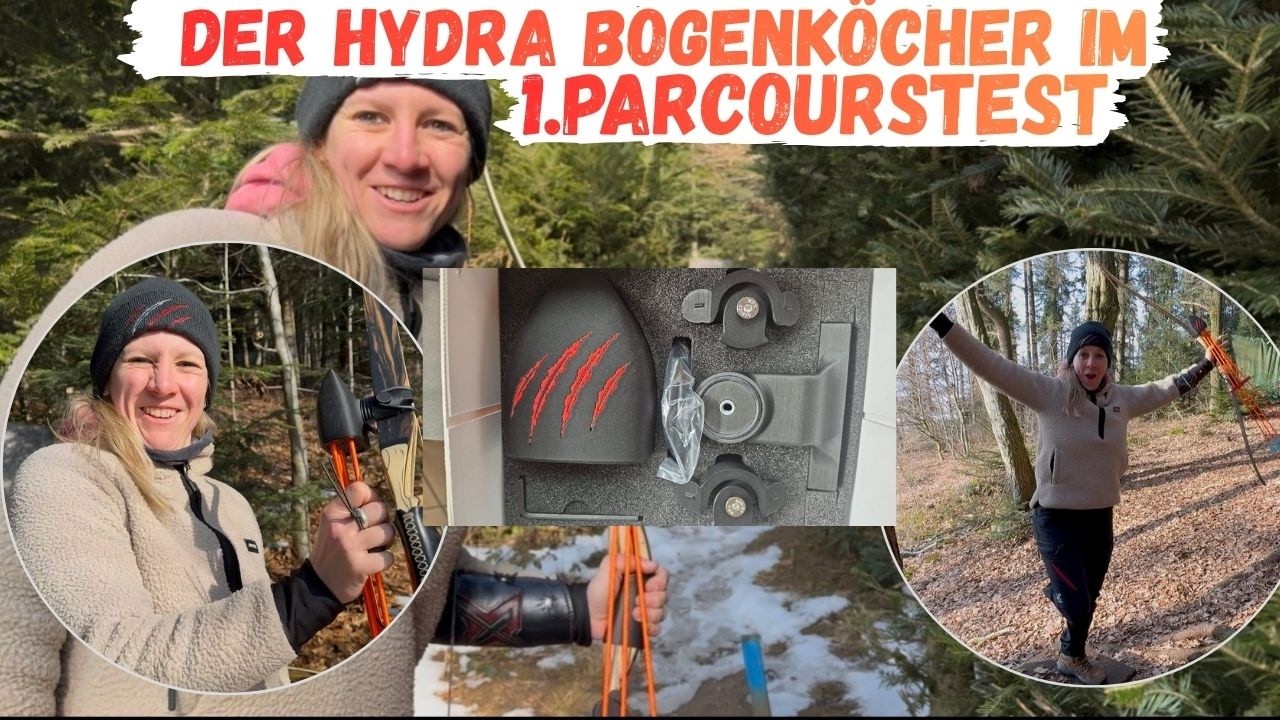 🏹 Der Hydra Bogenköcher im ersten Parcourstest 🏹