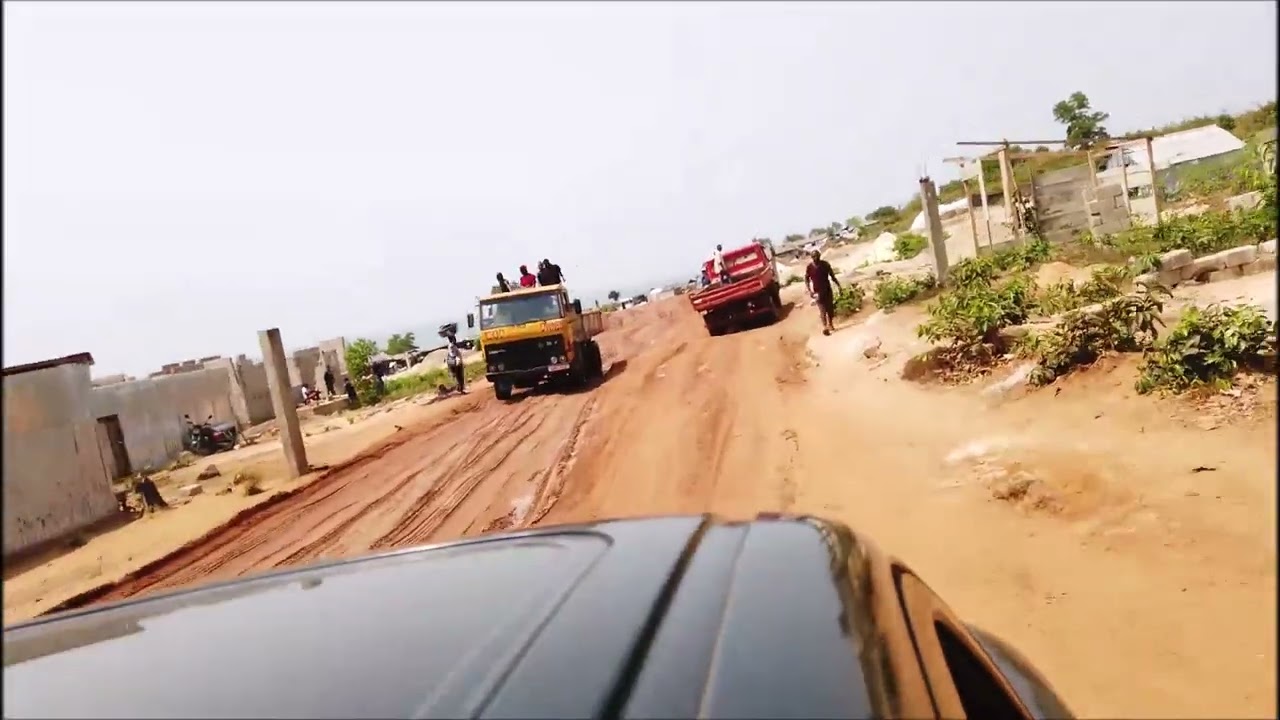 Sand mining in Sierra Leone, West Africa,  Beach VLOG, Did You Know