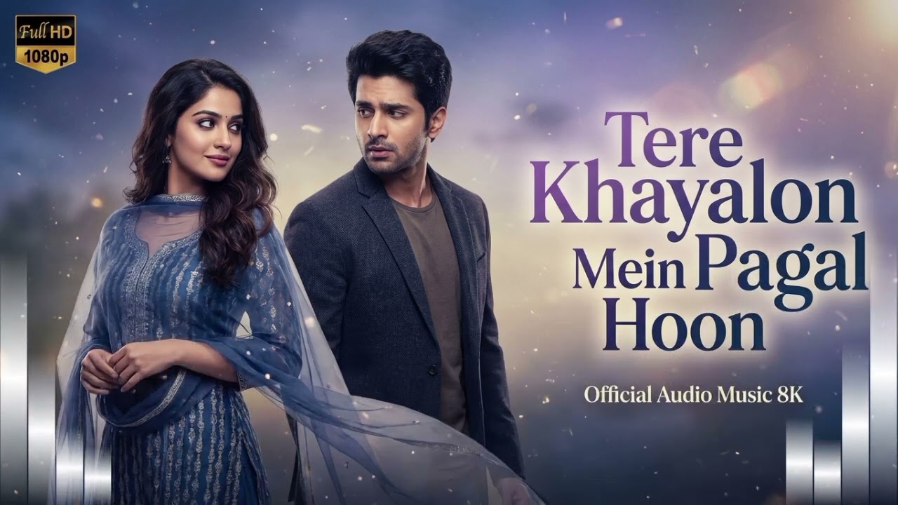 Tere Khayalon Mein Pagal Hoon ✨ New Letest Hindi Song|New Bollywood Romantic Song 2026
