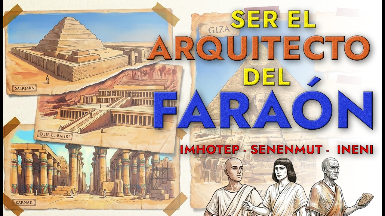 ¿Cómo era ser ARQUITECTO/MINISTRO en el antiguo EGIPTO?