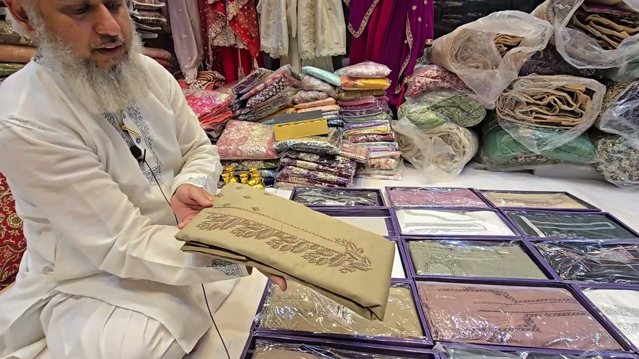 Gent kurta paijama hand crafted work