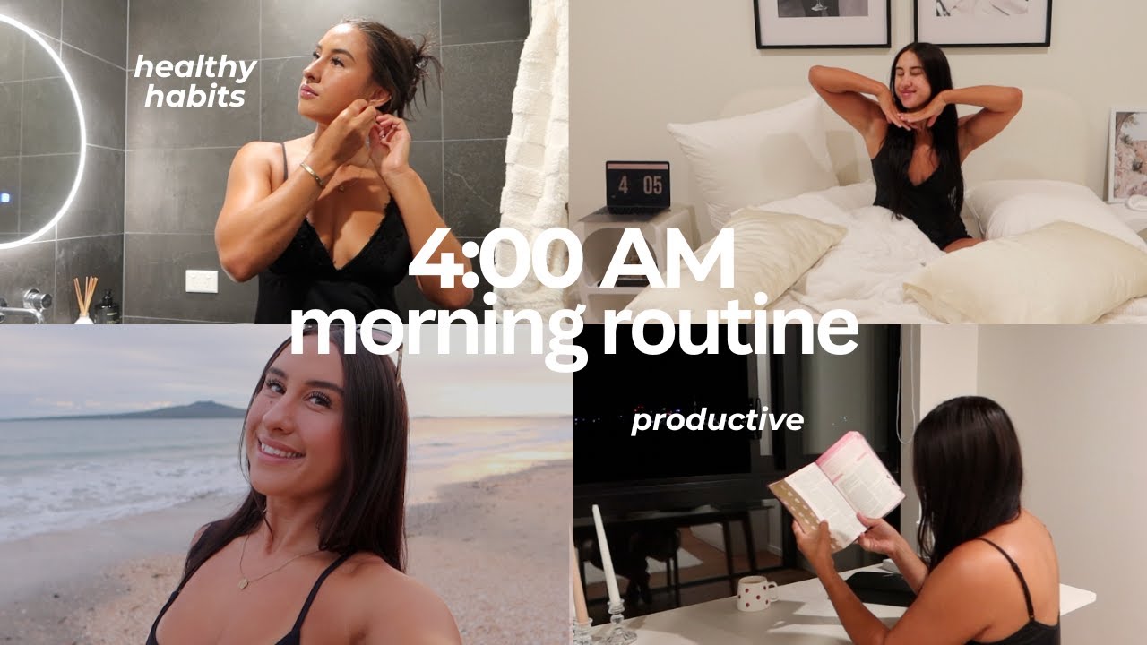 my 4:00 am morning routine (2026 productive & healthy)