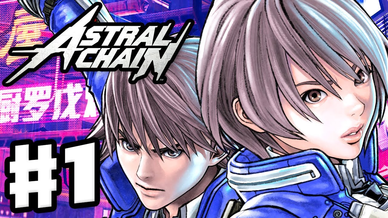 Astral Chain - Gameplay Walkthrough Part 1 - Intro and File 01: Startup! (Nintendo Switch)
