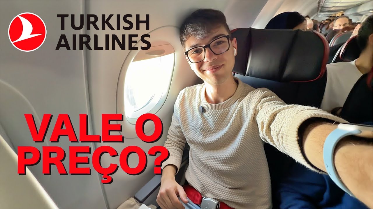 ECONÓMICA da TURKISH AIRLINES no A321neo! MELHOR DA EUROPA?