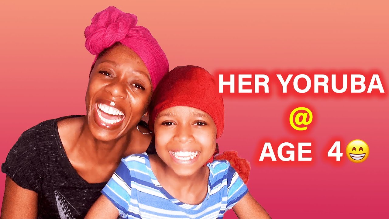 LISTEN TO HER YORUBA @ 4 YEARS OLD|| FLASH-BACK VIDEO