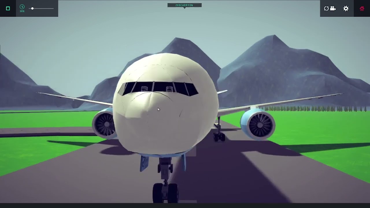 Besiege aircrash #2