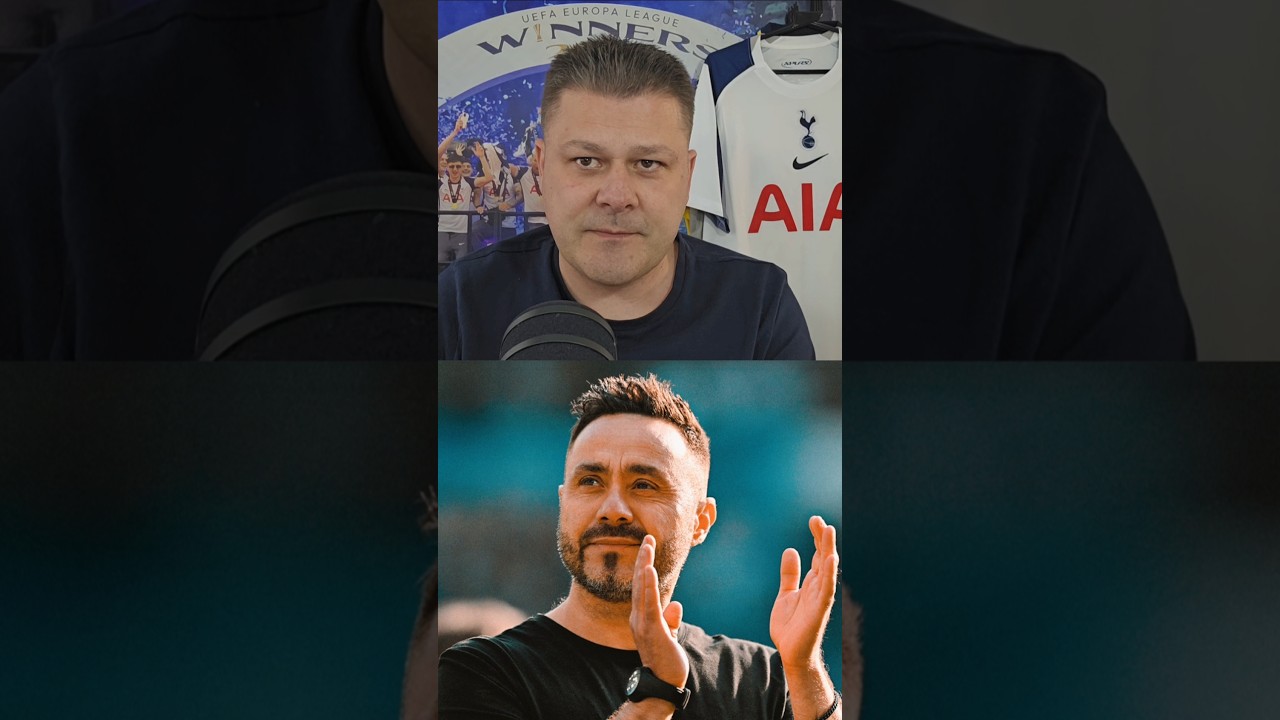 THE 60 SECOND SPURS NEWS UPDATE: Official Club Statement: De Zerbi on Joining Tottenham Hotspur