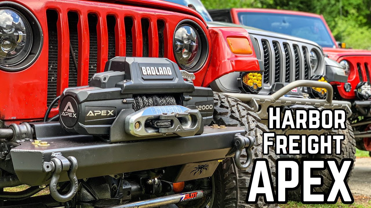Насколько хороша лебёдка Harbor Freight APEX? Давайте выясним!