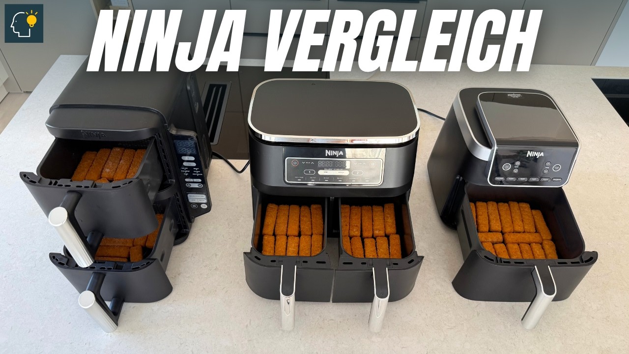 Ninja Heißluftfritteusen Test: Max Pro | Foodi Dual Zone | Double Stack ▶ ein Airfryer schwächelt!