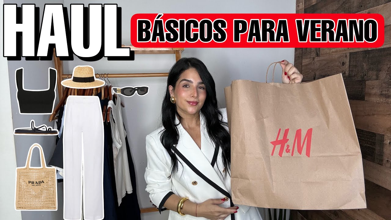 HAUL BÁSICOS VACACIONES en VERANO 🐚 H&M, ZARA, TARGET y más…
