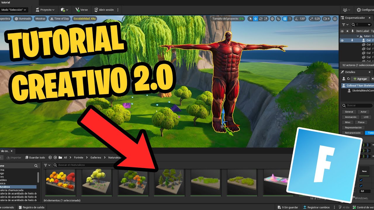 Fortnite Creativo 2.0 PARA PRINCIPIANTES - Tutorial de Unreal Editor Fortnite