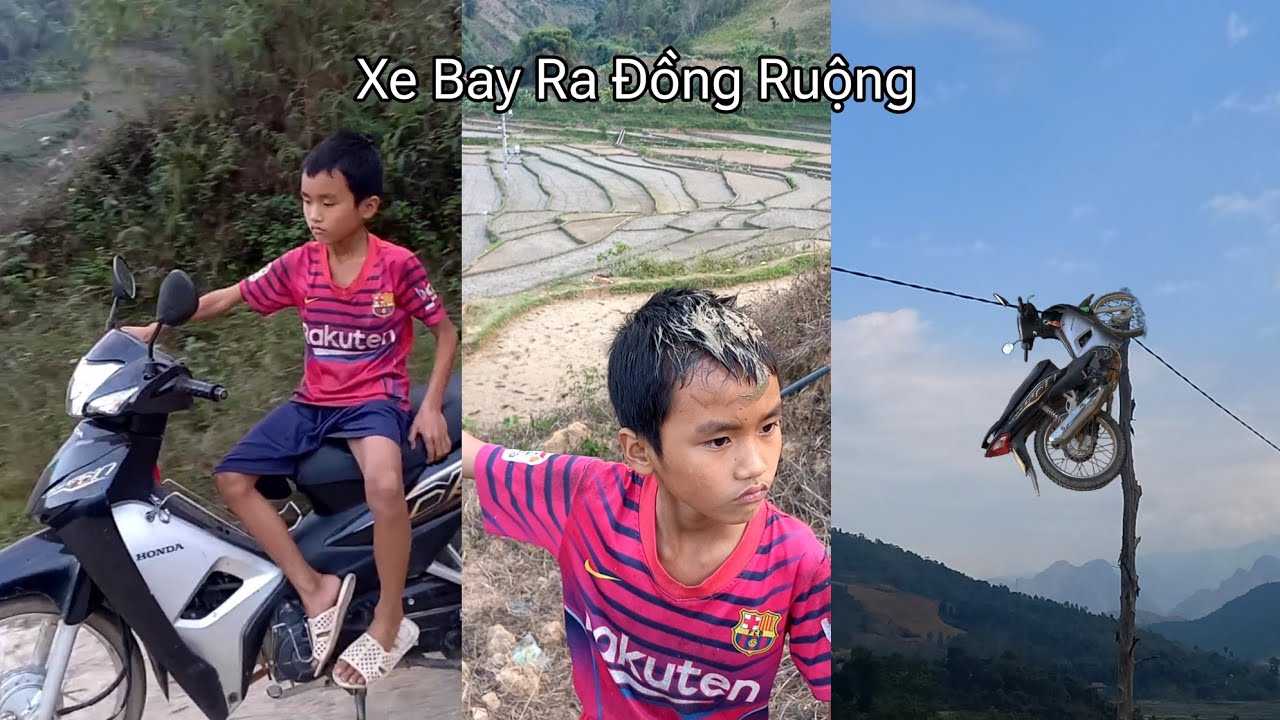 Thằng Cọp Kè Khiến Xe Tuyền Vlog Bay Ra Đồng Ruộng