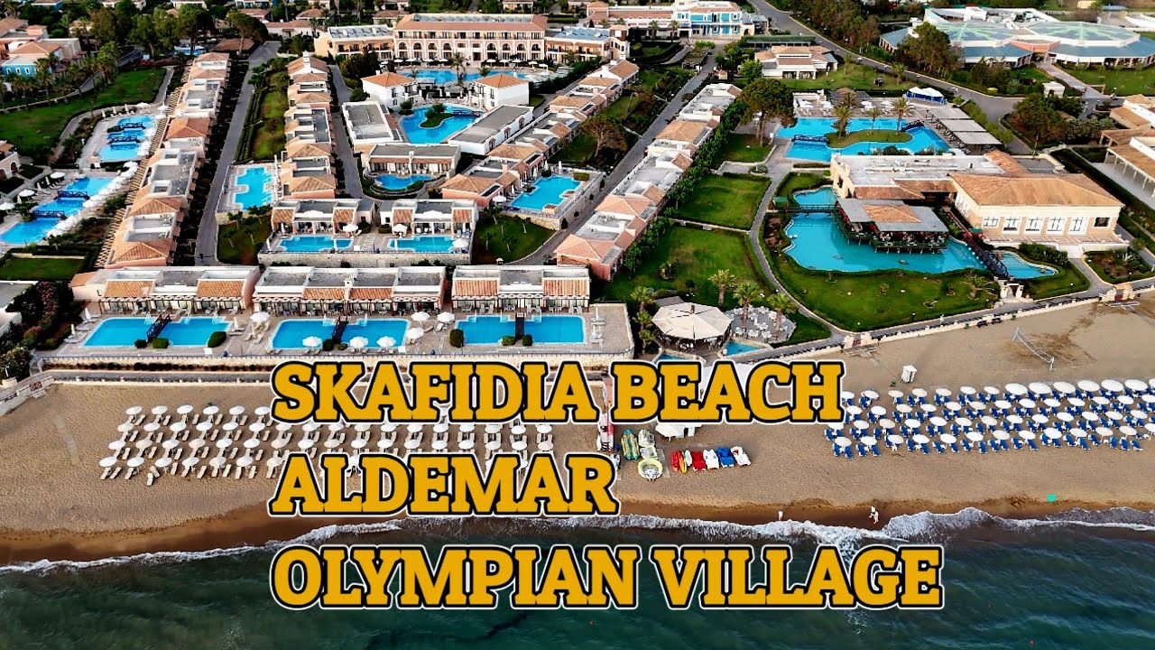 Παραλία Σκαφιδιάς 🏖. Skafidia Beach - Aldemar Olympian Village, Greece 🇬🇷 @Diversity_gr
