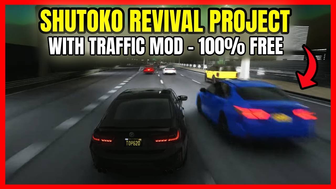 Assetto Corsa | Shutoko Revival Project Map Install + Traffic Mod 2REAL (100% FREE)