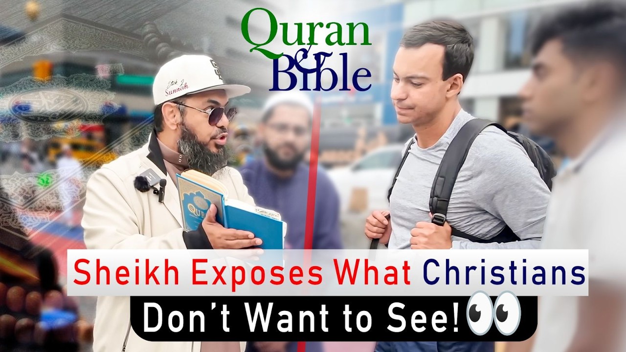 Quran or Bible⁉️ Sheikh Exposes What Christians Don’t Want to See!👀| Uthman Ibn Farooq Official
