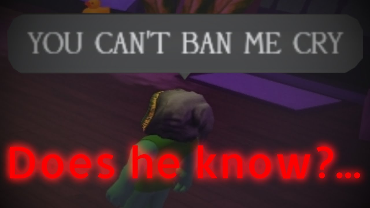 Exploiter Thought I Wouldn’t Ban Him