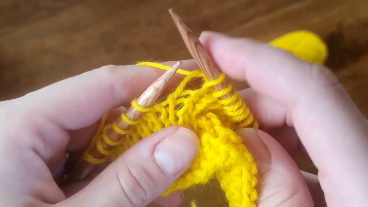 Så stickar du German short rows